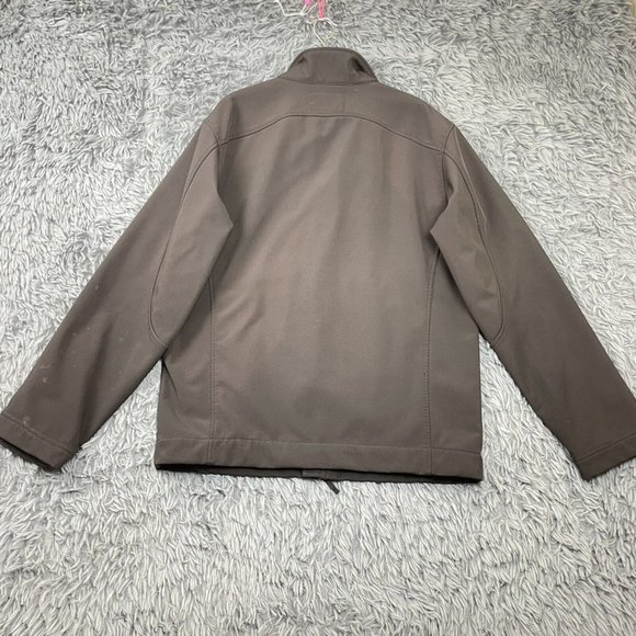 32 Degrees Weatherproof Men's Zip-up Inner Drawstring Jacket Black Size Medium - Picture 2 of 10